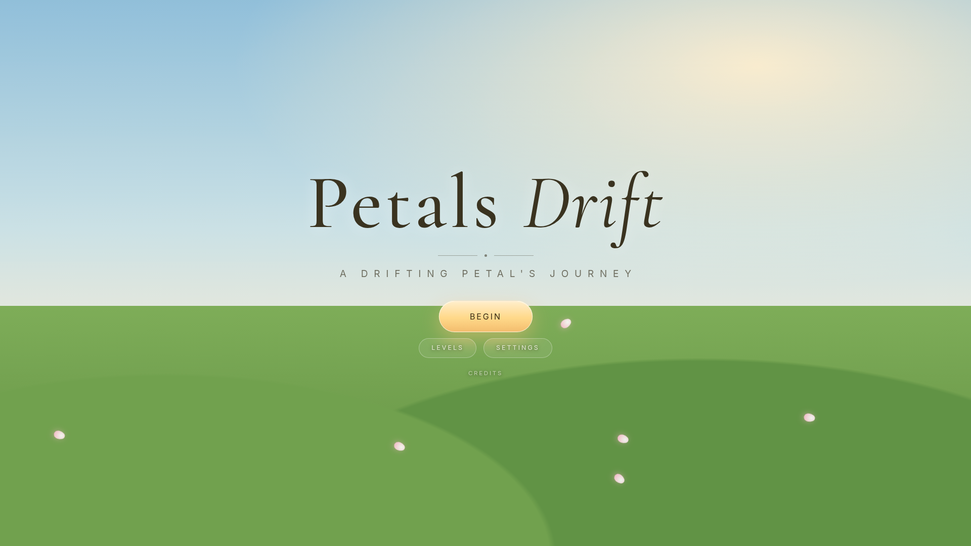 Petals Drift, a project by Khizer Husain